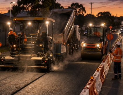 Traffic Management for Asphalt and Road Resurfacing Works in Adelaide